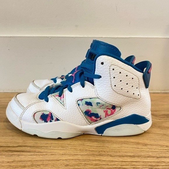 Air Jordan 6 Retro GS 'Green Abyss' - Picture 4 of 9